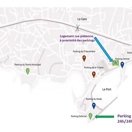 아파트 Cocon Lumineux A A Deux Pas De La Et De La Gare